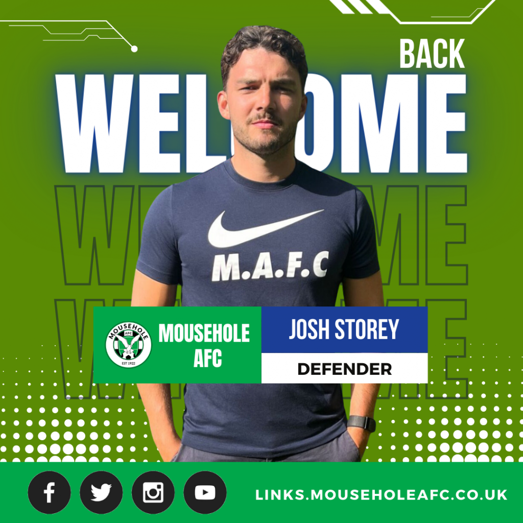 Josh Storey rejoins Mousehole AFC